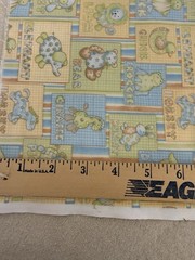 23 Inches Cotton Baby Print by Debbie Mumm for Jo-Ann Fabric Blue Green Yellow
