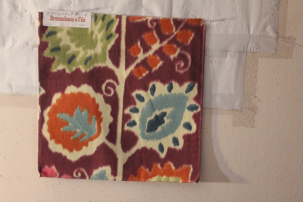 Brunschwig & Fils Rosendal Warp Print Floral Various Colors and Sizes