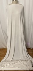 Luxurious Silk Rayon Knit Blend Natural White Color Fabric By the Yard 60″ Wide