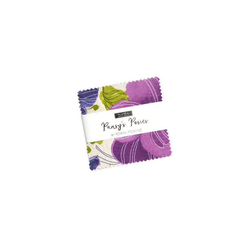 Pansy’s Posies Moda Robin Pickens MINI Charm Pack