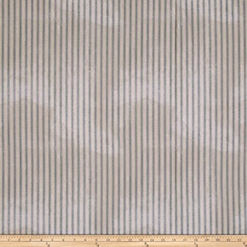 Free Spirit Tim Holtz Dapper Ticking Fabric By The Yard, Neutral