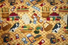 JOY OF TOYS ON TAN FLANNELBY FAYE BURGOS FOR MARCUS – 100% COTTON FABRIC