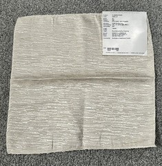 Robert Allen Lot of 2 Fabric Samples Flowing River Twine Vanilla Neutrals Earthy