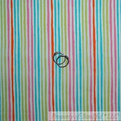BonEful FABRIC FQ Cotton Quilt Blue White Cloud Sky Hot Air Balloon Star America