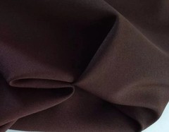 Chocolate Brown Tropical 100% Polyester non-stretch, machine washable.