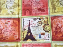 TOP DRAWER PATCHWORK INTERNATIONAL BLOCKS RARE SZ 1Y12″X42″ NEW