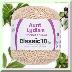Cotton Thread Size 10 Mercerized Ecr