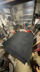 3MM Black Suede Headliner Fabric 60″x80″ Foam Backed for Car Inner Roof Repair