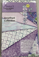 Annie’s Creative Quilters Clothworks Fabrics Pack+ Pattern, Amethyst FQ051 New