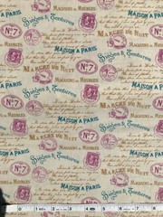 Victorian Village – Maison A Paris – Quilt Fabric – Fat Quarter