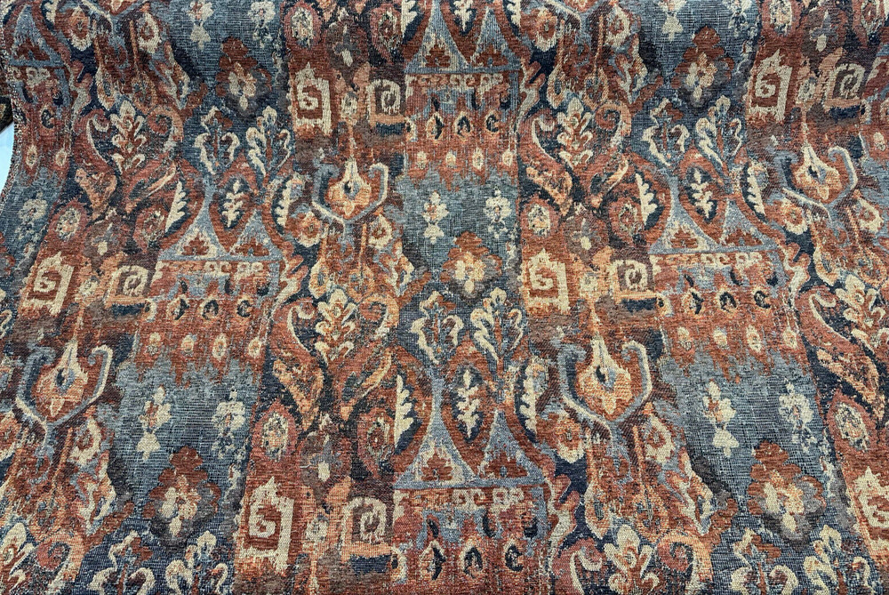 Swavelle Sedona Rust Tribal Kaisley Upholstery Fabric By The Yard sofa chair