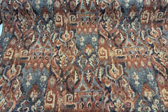 Swavelle Sedona Rust Tribal Kaisley Upholstery Fabric By The Yard sofa chair