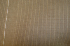 3.9 yds Crossville Wool Fabric Super 100s Suiting 9 oz Stripe Taupe Tan 141″ btp