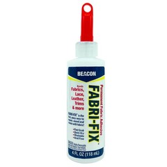 Bonding Solution for Fabric & Leather – Fast Grab & Quick Dry Adhesive – 8-Ounce