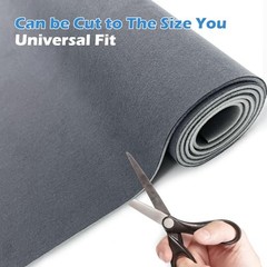 Graphene Auto Headliner Fabric with Foam Backing – Cooling & UV 120″L×60″W Grey