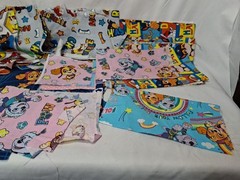 PAW PATROL Fabric Lot, Scraps. 100% Cotton, Nickelodeon 13oz.
