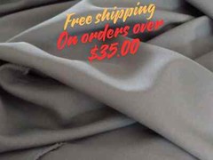 Tropical gabardine in 3 shades of Orange or any other color in my store