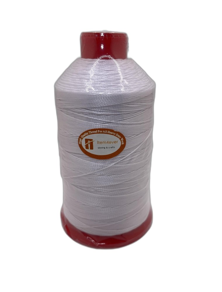 UV Resistant Bonded Polyester Sewing Thread for Upholstery, Outdoor, Marine 4…