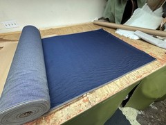 Opuzen Jean 4809-3000 Navy Commercial Upholstery Fabric