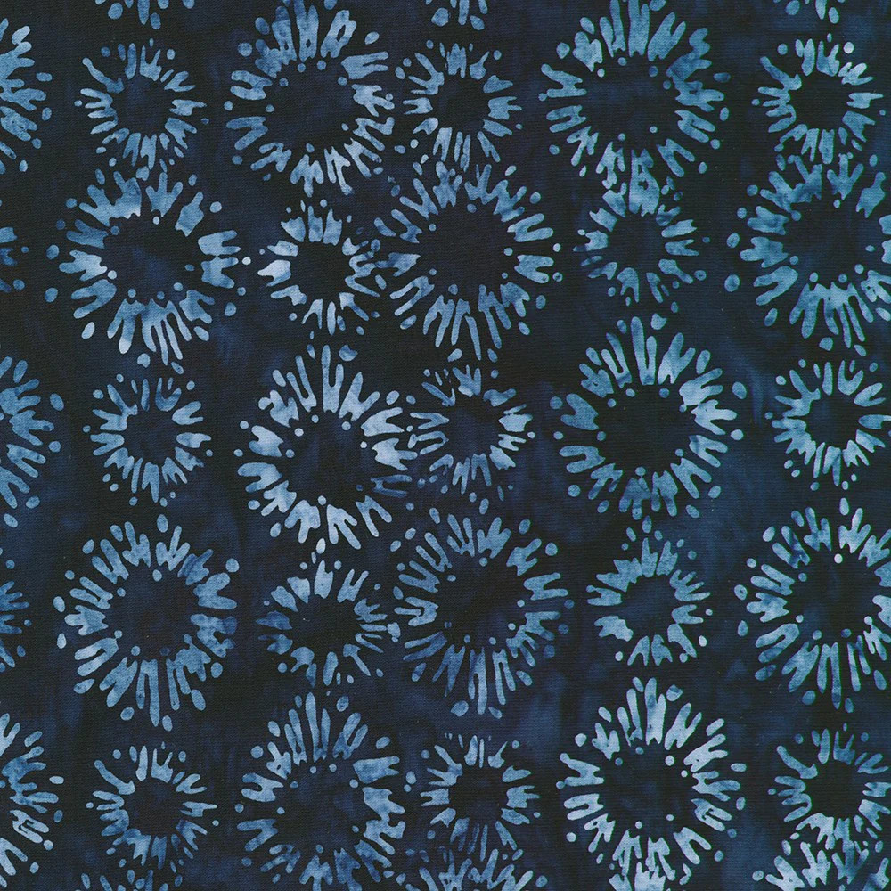 KAUFMAN – Kasuri by Debra Lunn and Michael Mrowka – Artisan Batiks – Indigo –