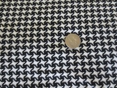 3625. BLACK & WHITE WOVEN Apparel COTTON/COTTON BLEND FABRIC–59″ x 7-3/8 yds.