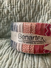 Benartex 40 Strips Of 2.5” Cotton Fabric Factory Sealed