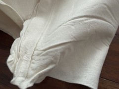 Wool Felt Fabric, Off-White, 20% Wool & 80% Rayon, 4.25 Yards, 37″ Wide