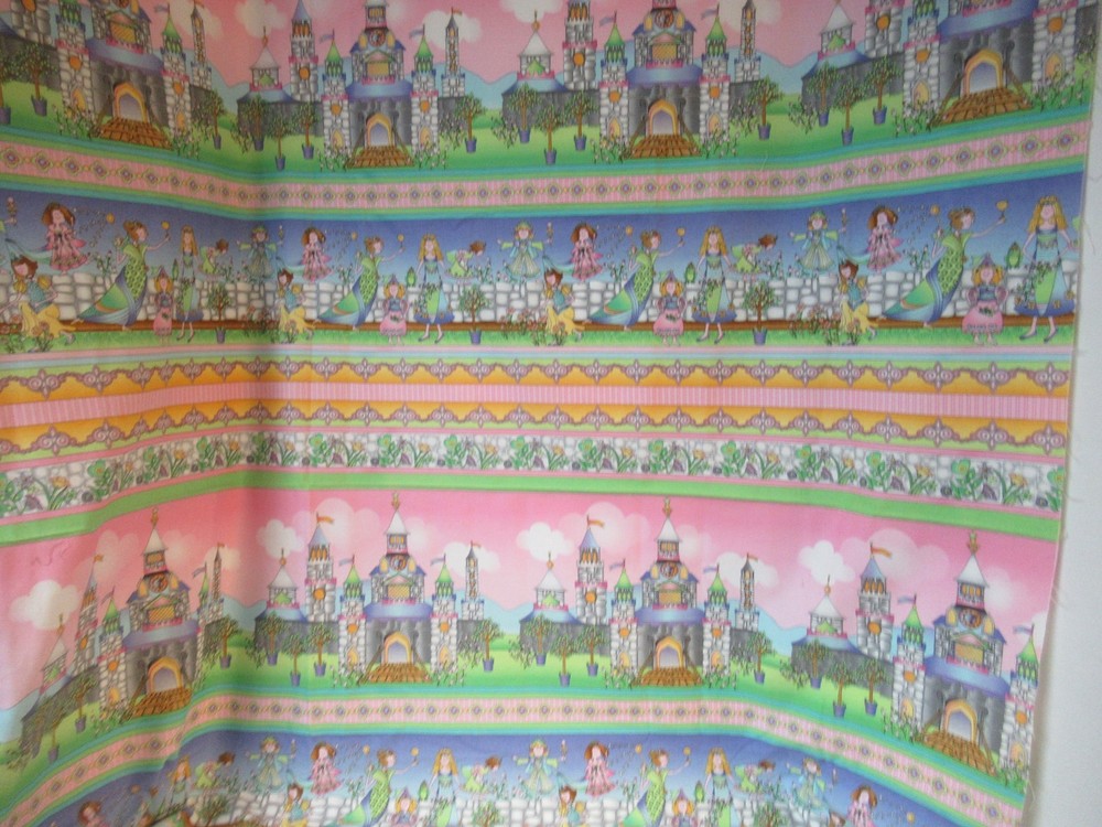 Briar Rose Fabric Princess in a Tower Possibilitie AVLYN INC. STRIPED SBTYX44