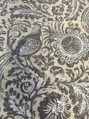 Waverly Tucker Resist Desert Bird Linen Rayon Blend Fabric by the yard DL2