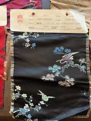 Vintage Lot 16 Silk Brocade Sample Cataloges Made in Hong Kong 9X7