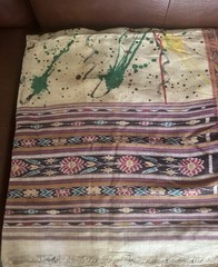 Fabric From India Lot Approximately 12lbs 18 Large Pieces Multicolor