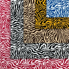 Zebra Print Fabric 100% Cotton Animal Stripes 58/60″ Wide Sold BTY