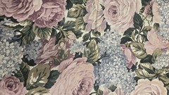Coventry Collection Hoffman International Fabrics Cotton Fabric 5 1/4 YARD Roses