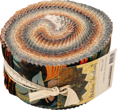 Feathers Roll up 40 2.5-Inch Strips Jelly Roll Fabrics RU-1336-40