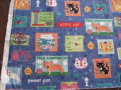 4 individual Cat and Dog Fabrics-NEW