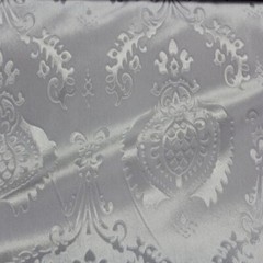 Brocade Damask Velvet Fabric, Ideal Embossed Material for Upholstery Tablecloths