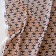 1/2 Yard Organic Cotton – End Papers | Chickadee Driftwood by Charley Harper