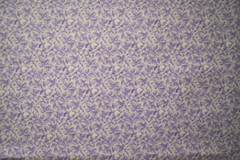 16″ 100% cotton fabric Light purple and white floral calico flowers blooms