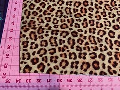 Fabric Wild Animal Kingdom Leopard Skin on Cotton KAUFMAN Cotton 1/4 yard 74-286