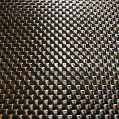 3k 250gsm Plain Weave Cloth Rose Gold Reflection Metallic Carbon Fiber Cloth
