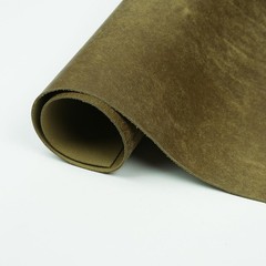 Olive Green Pueblo Full Grain Cowhide Tooling Leather Sheet Craft 12×24 Inch