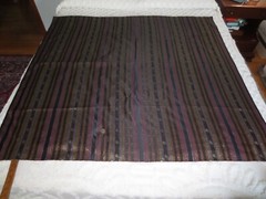 3732. 2 WOVEN SYNTHETIC BLEND Apparel, Home Decor FABRIC w/Metallic Highlights