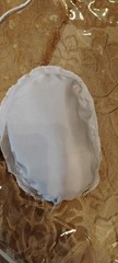 SGL6 GREY COVERED 1″ FOAM RAGLAN ROUNDED SHOULDER PADS FOR DRESSES BLOUSES