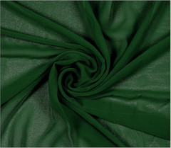 Pack of 25 Yard Chiffon Fabric, Sheer Soft Draping Fabric Bolt for Wedding Party
