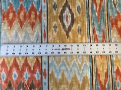 Designer Geometric Print, 100% linen, 7.5oz., 255gsm, BTY, Swatch Available