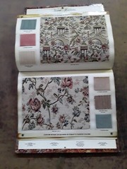 Large Vintage 1991 Salesman Fabric Sample Book with Samples – (More Available)