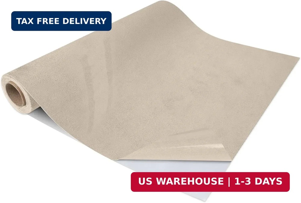 Premium Self-Adhesive Suede Fabric Wrap for Cars, Suede Car Interior Wrap for Da