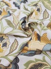 Cotton Floral Linen Designer Fabric Decorative Printed Upholstery Home Décor