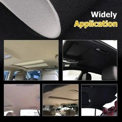 Headliner Fabric with Foam Backing for Car Ceiling