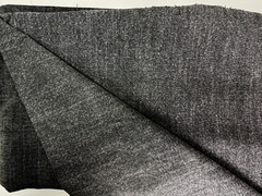 Crate and Barrel Chenille Upholstery Fabric Curious in Charcoal Gray 2 yds x 57″